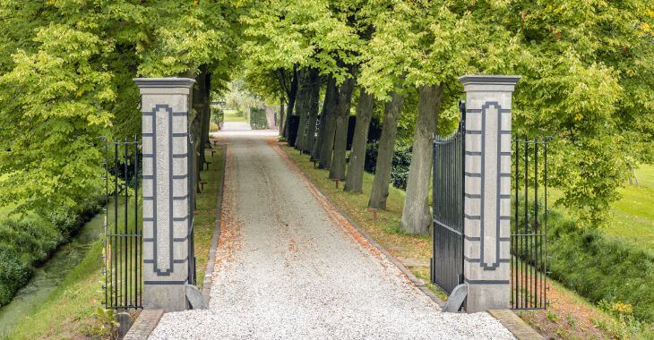 gravel driveway